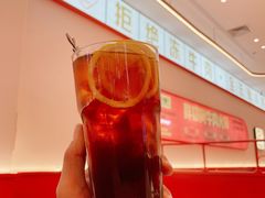 鸳鸯冻柠茶-牛物鲜切牛肉火锅(宜家荟聚店)