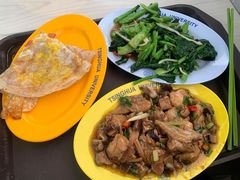 蒜茸菜心-清华大学-观畴园餐厅