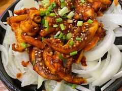 铁板鱿鱼-喇喇排骨火锅·传统韩式脊骨汤(望京西园总店)
