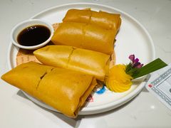 蔬汁鸡丝炸春卷-蘩楼(南京西路中信泰富店)