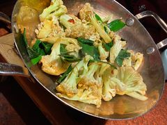 干锅有机花菜-绿茶餐厅(蓝色港湾店)