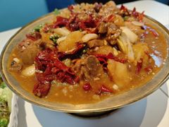 青花椒爱上鱿鱼大盘鸡-疆遇·新新新新的新疆菜(万达店)