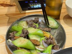 胜瓜炒鸡杂-阿鸡鱼庄·顺德鲜蒸小炒(亚运村店)