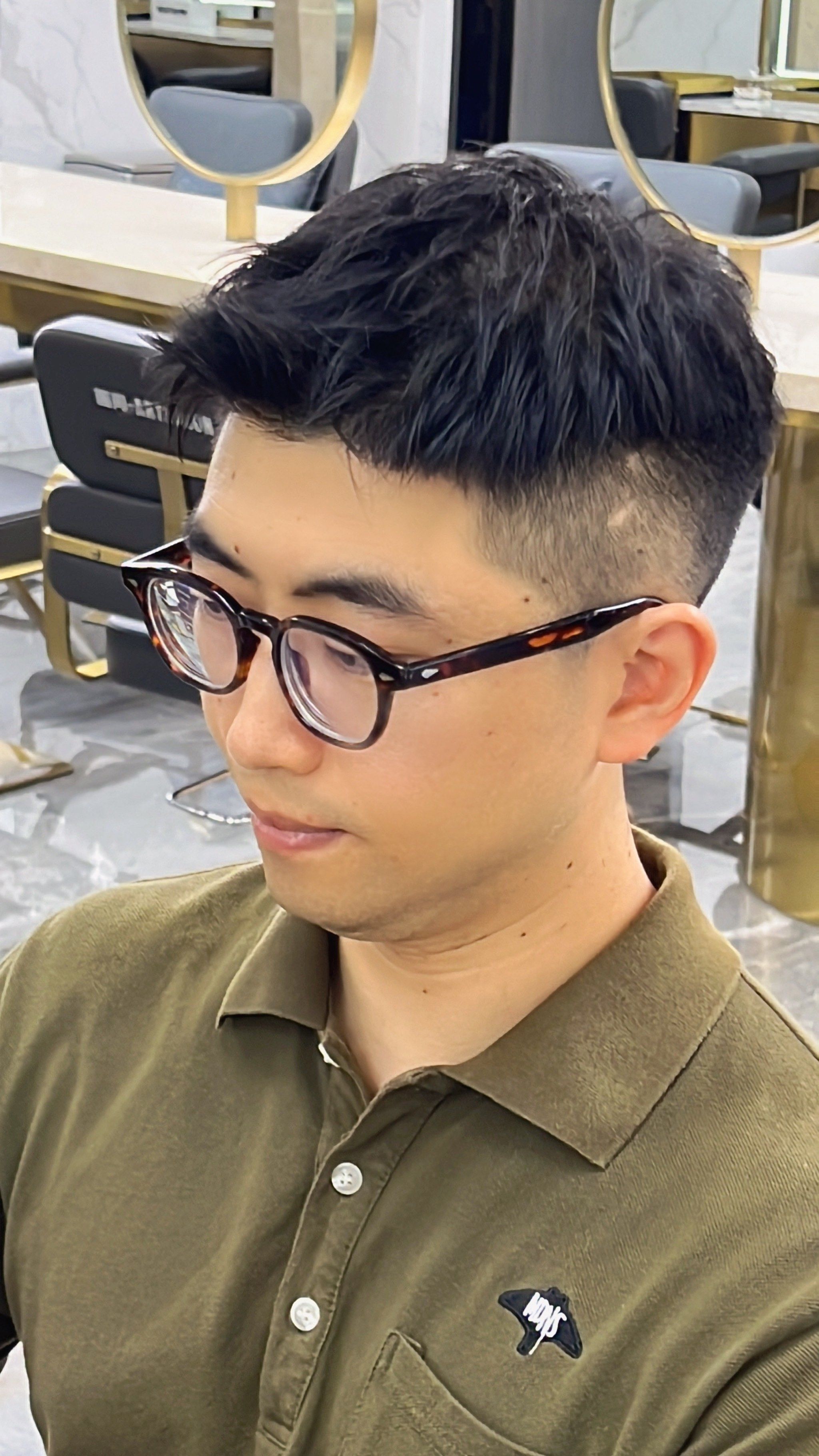 立体感男士发型