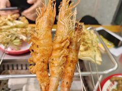 烤深海大虾-古彭7只羊·招牌白串·碳锅羊肉旗舰店