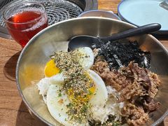 -明洞阿姨·韩式酱蟹烤肉·创意料理(三元桥店)