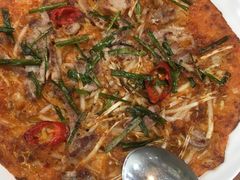 泡菜饼-神仙雪浓汤(明洞店)