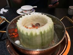 -得意咚瓜·顺德鱼生·冬瓜盅火锅