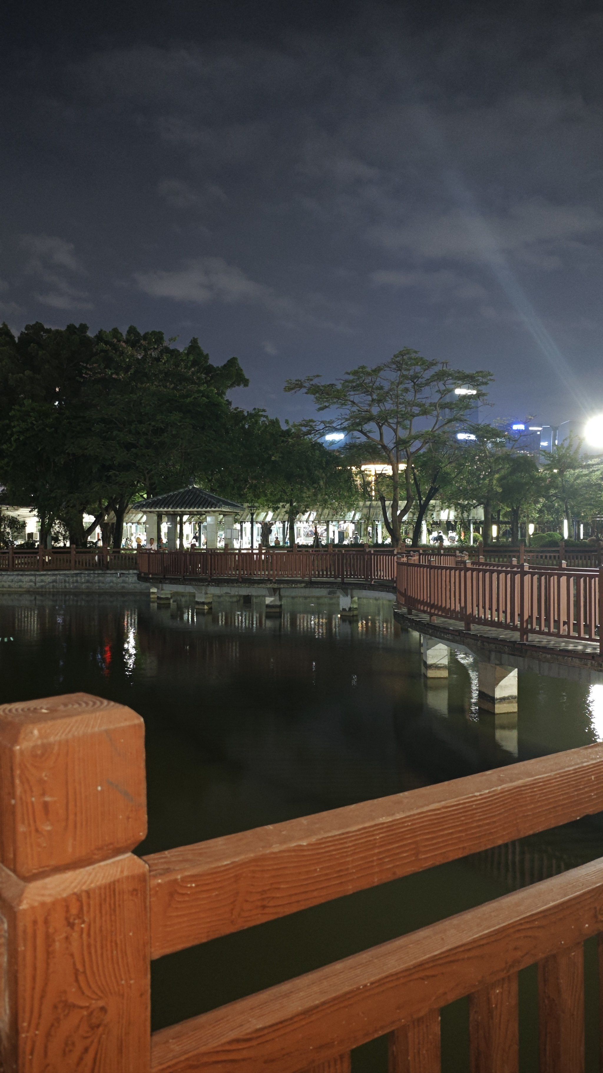 塘家公园夜景