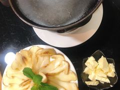酥油煎松茸-藏味八珍特色火锅