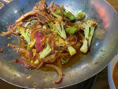 干锅有机花菜-吕氏疙瘩汤·私家菜馆(慈云寺店)