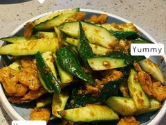 黄瓜拌油条-李军力烧烤(祭城店)