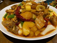 新疆大盘鸡-天山醉美·新疆餐厅(富华里店)