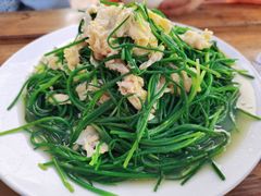 沙葱炒蛋-清真·伊清阁餐厅