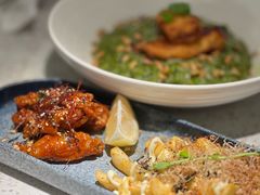 琥珀酱烤鸡翅拼和风海苔薯条-BE BRIGHT KITCHEN(正佳广场店)