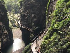 -龙水峡地缝景区
