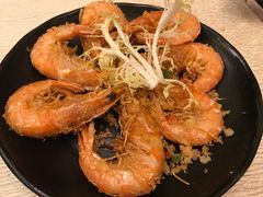 椒盐基围虾-上海金桥红枫万豪酒店-万豪中餐厅