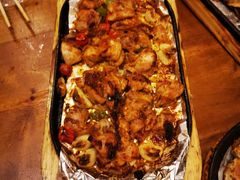 东镇老味道烤鸡块-老东镇啤酒屋海鲜加工·蒸汽海鲜·海鲜烧烤(台东店)