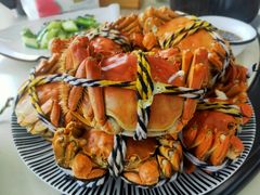 -七的湖·晚芳亭·阳澄湖农家菜·大闸蟹(莲花岛店)
