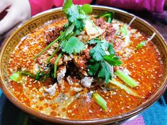 水煮肉片-口口香小吃店