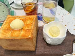 北海道风味吐司配冰淇淋-大树餐厅(环球港店)