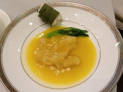 秘烧鸡头米花胶配粽香米饭-虹御轩·传承江浙菜(虹桥店)