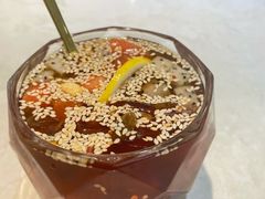 玫瑰红糖冰粉-黔派·贵州烙锅烤肉·米粉(车公庙店)