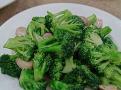 草菇西兰花-烤肉宛饭庄(北新桥店)