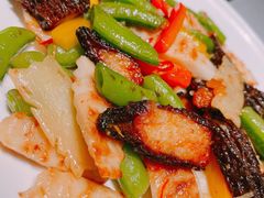 xo酱炒酿羊肚菌-炳胜品味(深圳万象城店（罗湖）)