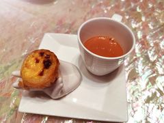餐后葡挞配奶茶-8餐厅(新葡京酒店)