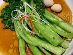 白灼菜心-绿茶餐厅(华贸购物中心店)