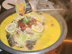 -探鱼·鲜青椒爽麻烤鱼(广州欣荣广场店)
