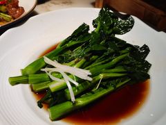 油淋脆菜心-绿茶餐厅(深圳龙华天虹购物中心店)