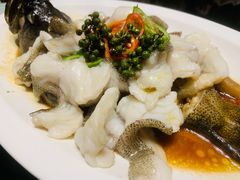青花椒蒸龙胆鱼-闽和南(深圳万象城店)