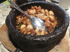 石锅杭椒牛蛙-桂满陇天书(南京德基旗舰店)