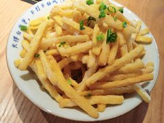 咸蛋黄茄子-吃饭皇帝大·土家民族菜(武陵源店)