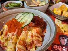 芝士炙帝皇蟹腿饭定食-饭町二郎日式综合茶餐(中安广场店)