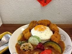 炸小鸡咖喱饭-负海拔咖喱