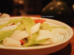 莴笋炒山药-云海肴·汽锅鸡·云南菜(苏州中心店)