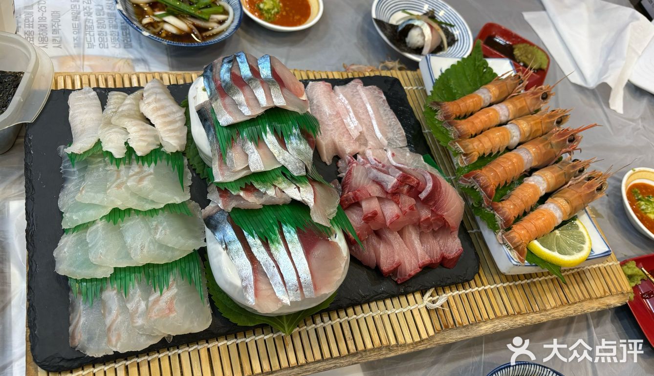 济州岛爱店[爱心]妥妥生鱼片天花板