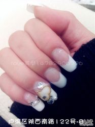 点击看大图 爱心法式-LOVE美甲