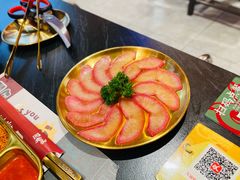 红酒雪梨-闻老头·菊花炭烤肉(佛山首店)