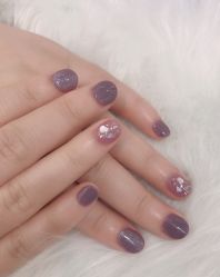 -手牵手美甲