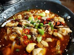 -东来菜馆•手抓海鲜家常菜•海鲜锅贴(鸽子窝店)