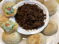 素肉末烧饼-功德林素菜饭庄(前门店)