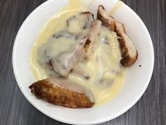 鸡扒鸡翼芝士面-新记餐厅(香槟大厦店)