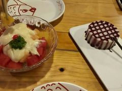 蓝莓山药糕-闻溪有渔·活鱼现烤才好吃(太仓万达店)