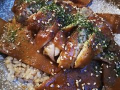 照烧豆腐鸡腿饭-拾年