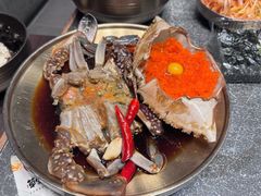 -草家酱蟹炭火烤肉店(珲春南路二店)