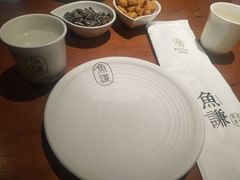 餐具摆设-鱼谦脆皮烤鱼(华阳城店)